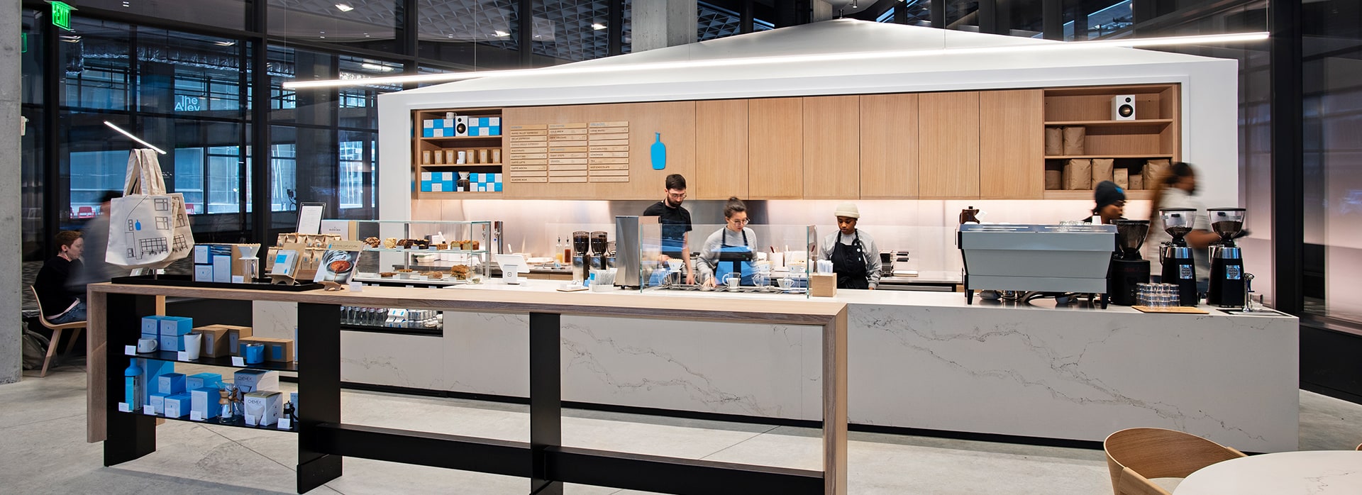 Blue Bottle Coffee Opens In Westfield World Trade Center